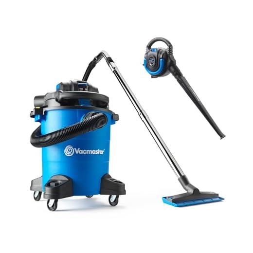 Vacmaster WD18 AG+ Garden & Artificial Grass Vacuum Cleaner with Detachable Handheld Garden Leaf Blower. Outdoor Wet & Dry Vacuum for Astroturf, Patios, Decking and Outdoor Areas. 1500W, 18 Litre