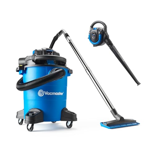 Vacmaster WD18 AG+ Garden & Artificial Grass Vacuum Cleaner with Detachable Handheld Garden Leaf Blower. Outdoor Wet & Dry Vacuum for Astroturf Patios Decking and Outdoor Areas. 1500W 18 Litre
