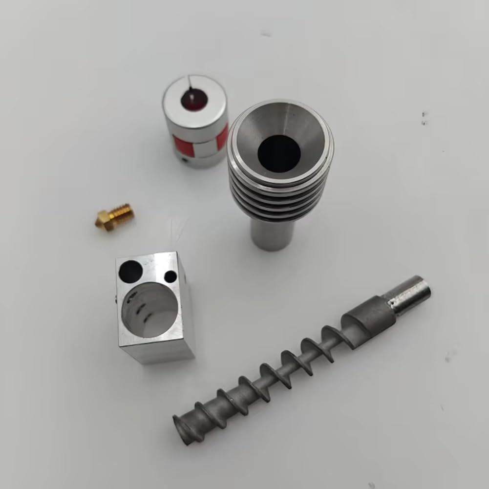 Kit Stampante 3D FAI DA TE con Vite Madre, Smerigliatrice in Plastica, Estrusore a Pellet, Montaggio Facile e Durata Migliorata