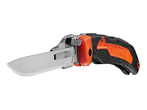 Gerber Vital Big Game Folder - Tool-less Exchangeable Blade Hunting Knife w/ Sheath [31-003053] - Thumbnail 2