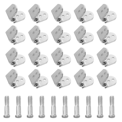 Bisagras para reparar gafas de sol y monturas de ver con juego de repuestos de 4,5mm