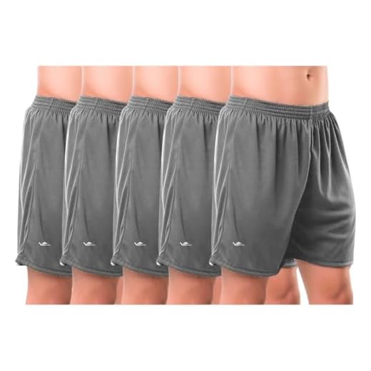 Kit 5 Shorts Masculino Elite Calção Academia Futebol (BR, Alfa, XGG, Regular, Regular, Cinza Chumbo)