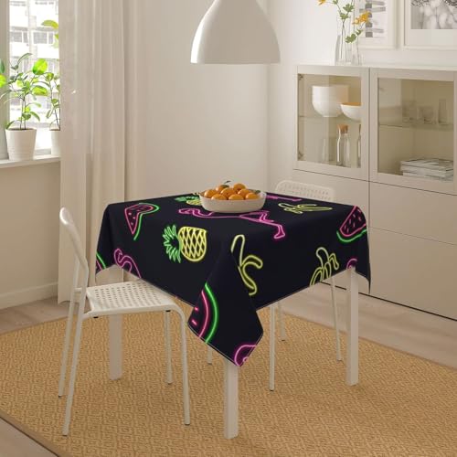 Nappe imperméable pour éviter les taches sur votre table carrée