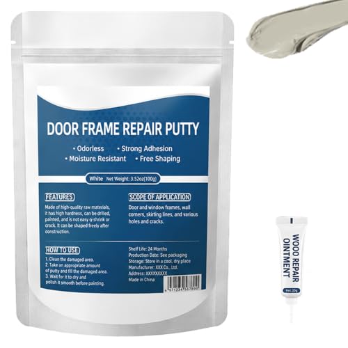 Image of Steel Reinforced Epoxy RepairPutty, 2026 New Epoxy Putty Universal Glue for Metal Wood Plastic, Durable Metal Repair Putty for Filling Cracks and Holes (Grey)