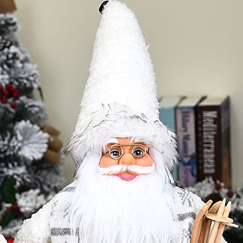 Figurines Père Noël debout pour décorations de table de fête - 6