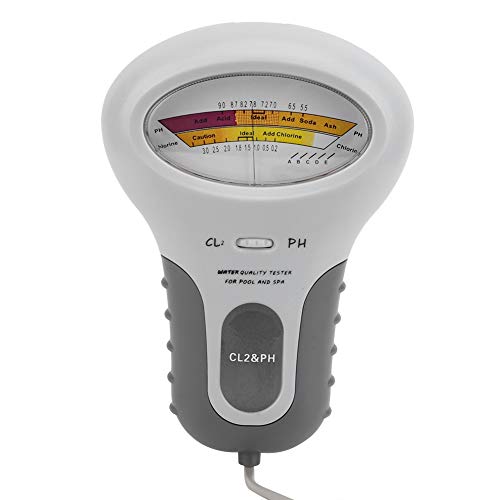 Fo Sa FOSAGOBFPRCZ7Q Chlorine Tester Cl2 Chlorine Ph Tester Spa Water Quality Analyzer For Swimming Pool Water Quality Tester Chlorine Spa Tester cover