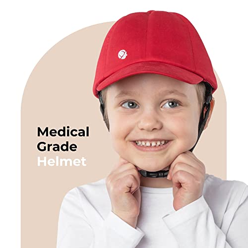 Ribcap Medical Helmet for Kids, Red, M-L - Image 2