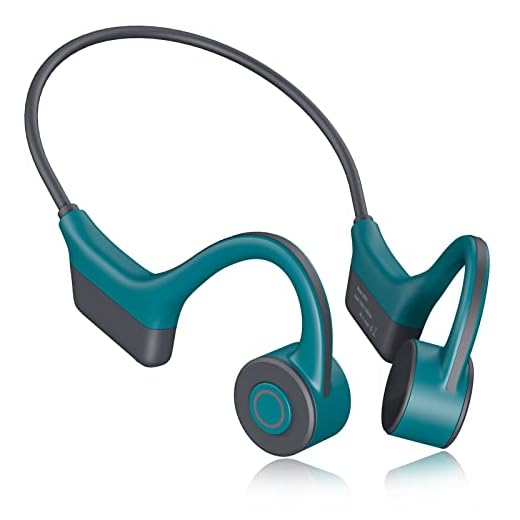 WANFEI Bone Conduction Headphones, Running Bluetooth Headphones, Air Open Ear Wireless Earphones with Mic for Sports Hiking Running Driving Cycling Fitness Workouts Walking
