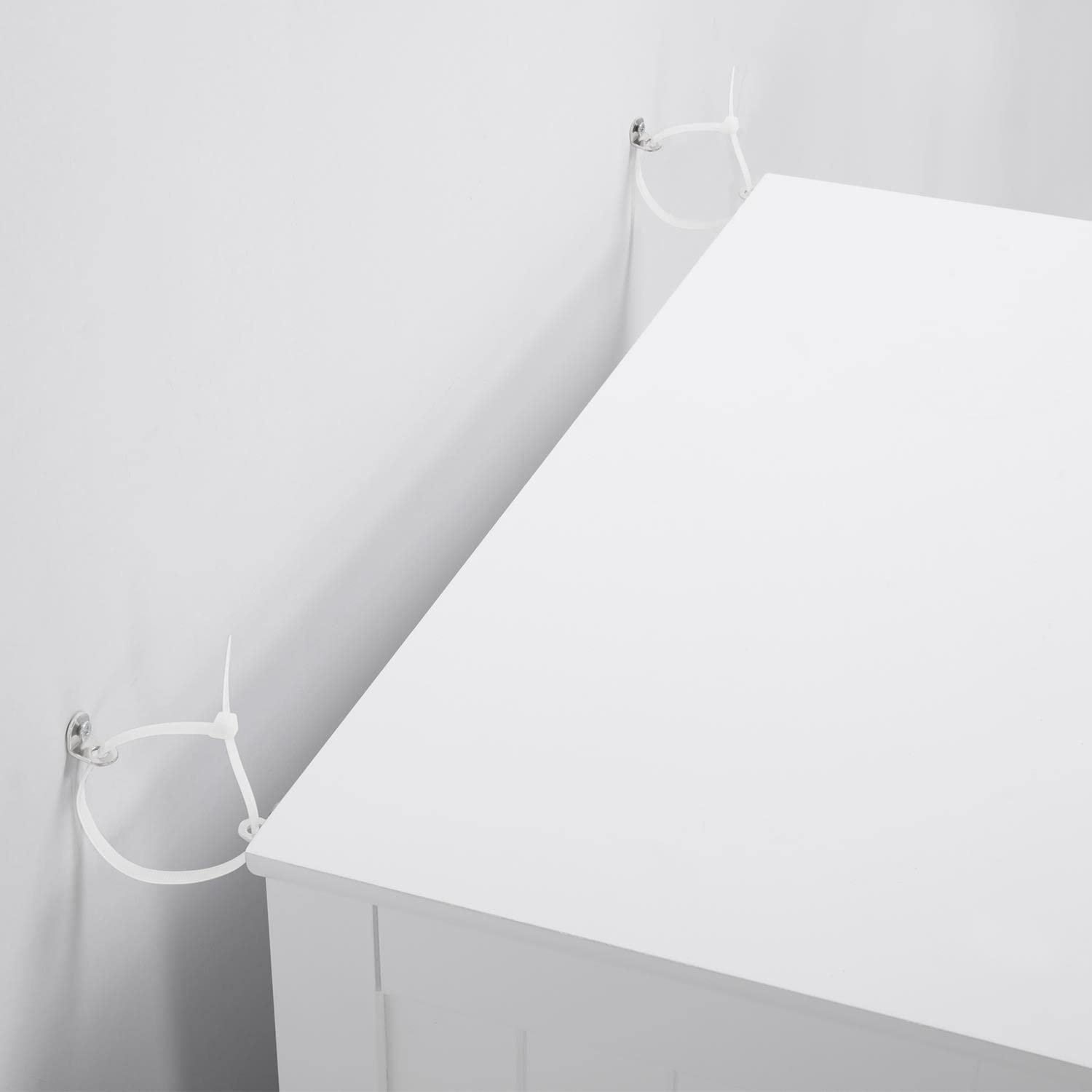 Yaheetech Mobile da Bagno Mobiletto da Terra Autoportante Armadietto con 2 Ante e Ripiani Regolabili da Cucina Soggiorno Corridoio Ingresso 60 x 30 x 80,5 cm Bianco