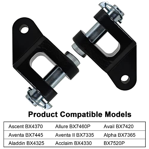 Augsmiar Bx88357 Bx88296 Bx88358 Off Road Bumper Adapter Kit, Compatible With Blue Ox Tow Bars, Fit For Allure Bx7460P, Avail Bx7420, Aventa Bx7445, Alpha Bx7365, Replace Bx88303 Bx88304 #TOP1