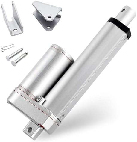 DCHOUSE Linear Motion Actuators 1000N/225lbs Linear Actuator 150mm/6"