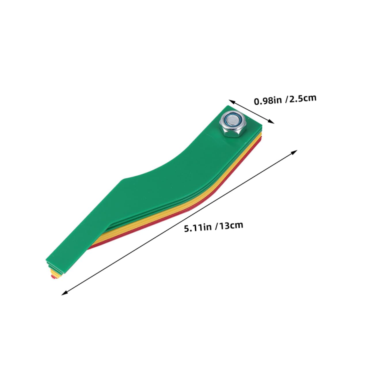 Beatifufu Brake Pad Wear Measurement Tool Kit 4pcs Brake Pad Gauge Thickness Gauge Car Brake Pad Tool Precise User-friendly for Long-lasting Use
