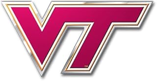 FANMATS Virginia Tech Heavy Duty Aluminum Color Emblem
