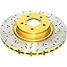 DBA (42656XS-10) 4000 Series Drilled and Slotted Disc Brake Rotor, Rear
