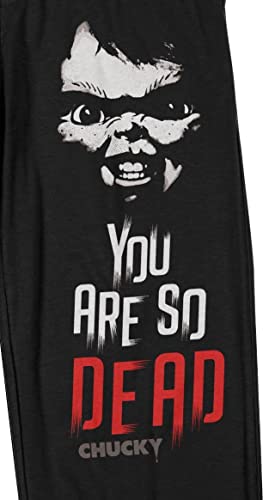Bioworld Chucky So Dead Men's Black Sleep Pajama Pants2