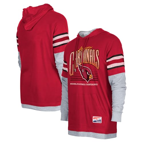 Amazon.com: New Era Men's Cardinal Arizona Cardinals Twofer Long
