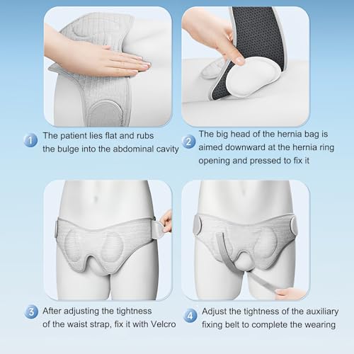 Faja para Hernia Inguinal con Soporte Doble, Talla Large miniatura 7