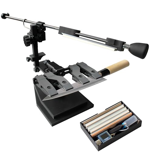 PluckerPro Comfort - Professional Knife Sharpening System for Kitchen