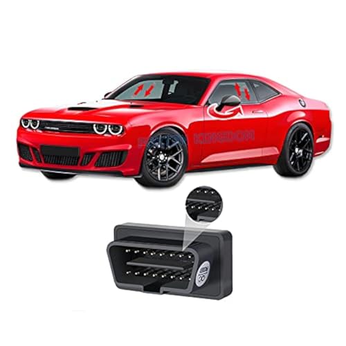 Forten Kingdom Car Auto Window Closer Open Side Mirror Folding Kit Module System Fits for Dodge Challenger 2013+ Charger 2013+ with 2 Auto Switch