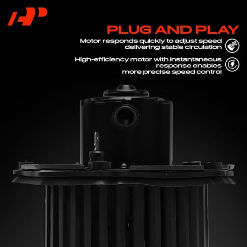 Image of A-Premium Front HVAC Heater Blower Motor Compatible with Chevrolet Tahoe, C1500, K1500, C3500, C1500 /K2500, K1500 /K2500 Suburban & GMC Yukon, C1500, K1500 & Cadillac Escalade, with Fan Cage