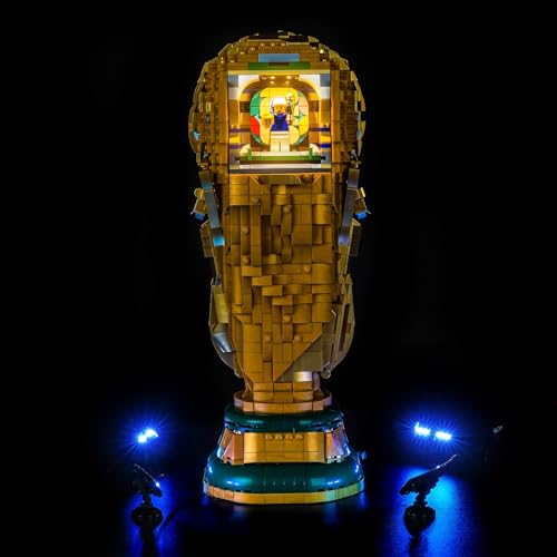 LED Lighting Kit for LEGO 43020 FIFA World Cup Official Trophy - USB Powered Bright Light Effect, DIY Solderless Lights Easy to Install (Model Not Included)