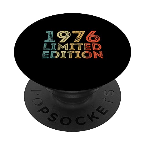 1976 Cumpleaños Vintage Retro PopSockets PopGrip Intercambiable