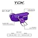 TCK Sports Baseball/Softball Belt & Socks Combo Set (Purple, Large)