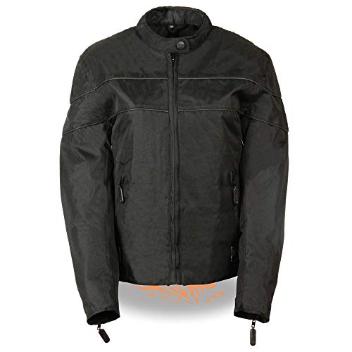 Image of Milwaukee Leather Women's Textile Classic Crossover Motorcycle Riders Jacket - All Year Wear