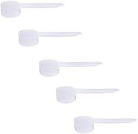 Vista 34 de Cuchara medidora de plástico, (29.6 cc 2 cucharadas 1/8 taza 1.0 fl oz) Cucharas de mango largo para polvos, gránulos, café, alimentos