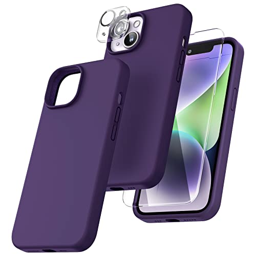 TOCOL Silicone for iPhone 14 Plus Case 6.7-Inch