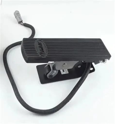 Peterbilt OEM D21-6005 Throttle Pedal Assembly, Black, Floor-Mounted, Electronic Control
