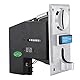 Risegun Coin Acceptor, Münzprüfer Münzautomat für Waschmaschine Spielautomat, Multi Münzeinwurf für Spielkonsolen, Verkaufsautomaten