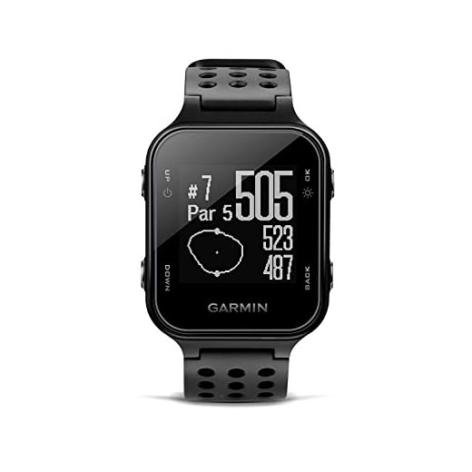 3. Garmin Approach S20 Golf Watch