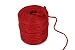 Burlap Jute Rope 3 Ply 75yd Spool Choose Color (RED)