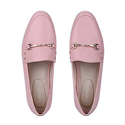 Image of JENN ARDOR Loafers for Women Flats Shoes Womens Penny Loafers Slip On Pointed Toe Comfortable Office Work Driving Flats Fashion Dress Shoes for Women