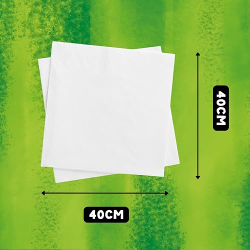Servilletas de papel de bambú The Cheeky Panda de tacto suave y gran formato rectangular 4