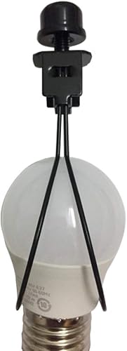 Miniatura 4 de Lamp Shade Light Bulb Clip Lampshade Adapter - Finial and Lampshade Levellers for Clip On Light Bulbs