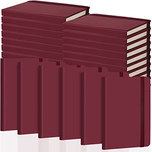 Laumoi 40- Pack A6 Mini Leather Notebooks