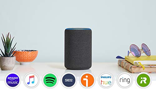 Amazon Echo (3.ª generación) - Altavoz inteligente con Alexa - tela de color antracita