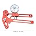 Menolana Bike Mechanical Spokes Tension Checker Measuring Tool for Wheel Maintenance Rim Truing Tool