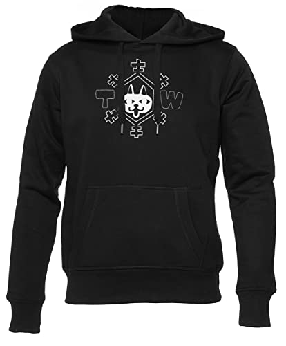 mil inviernos Sudadera con Capucha Negra Unisex Hombre Mujer