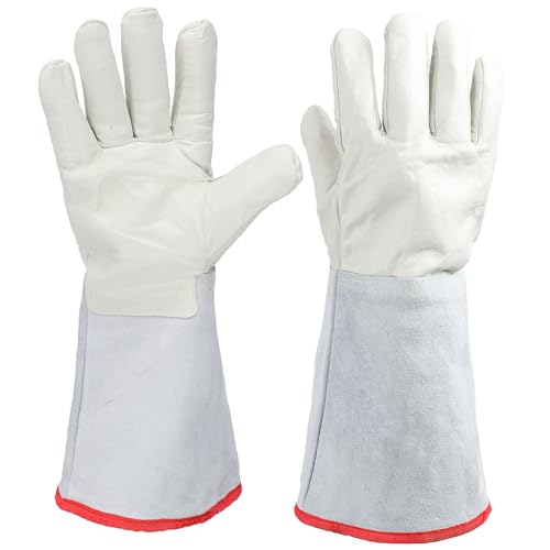 Guantes criogénicos de 40 cm de largo Guantes de trabajo protectores...