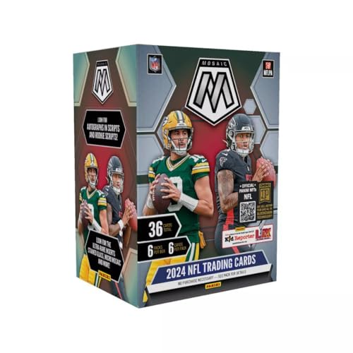 2024 Panini NFL Mosaic Football Trading Card Blaster Box (6 Packs)