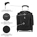Travelpro Tourlite Softside Lightweight Rolling Underseat Compact Carry-On Upright 2 Wheel Bag, Men and Women, Black, 15-Inch