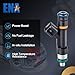 ENA 4 Holes Fuel Injectors Compatible with Ford Fusion Focus CMax Transit Connect Lincoln MKZ 2.0L L4 2008 2009 2010 2011 2012 2013 2014 2015 2016 Replacement for FJ993 8S4Z9F593A 82211209 Set of 4