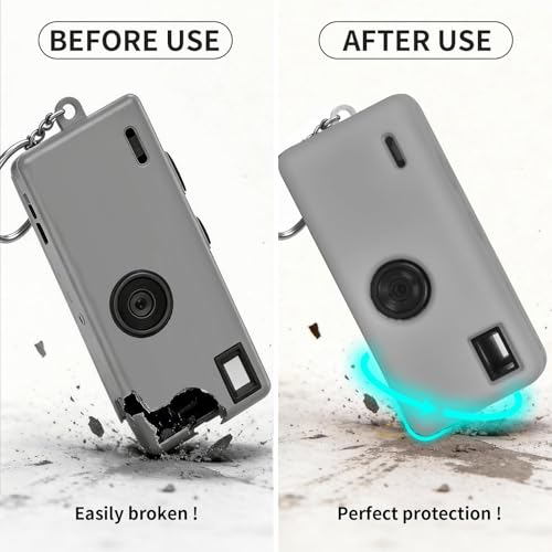 Funda de silicona para cámara Kodak CHARMERA - Gris miniatura 4