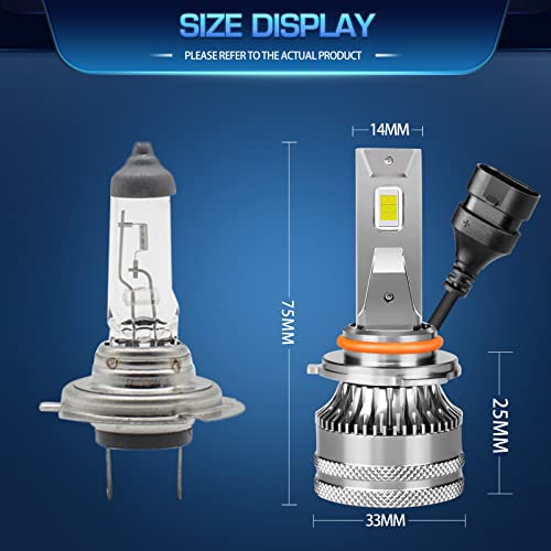 Hmcyci Fit For Dodge Ram 1500 2500 3500 4-Headlamps (2009-2018) 9005+H11 High/Low Beam Led Headlight Bulbs + 9145 Led Fog Light Bulbs,Pack Of 6 #TOP6