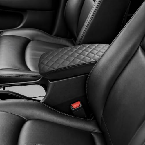 Great-luck PU Leather Armrest Cover for Honda Accord 1997-2002