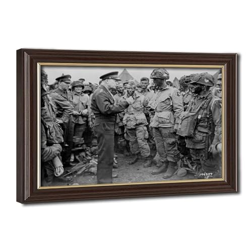 Toile General Dwight Eisenhower WCYB pour décoration bureau et salon