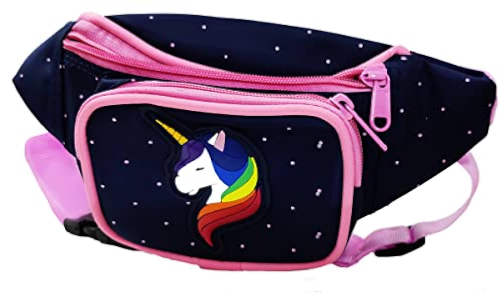 Kids Adjustable Unicorn Design Waist Bag, Mini Bag